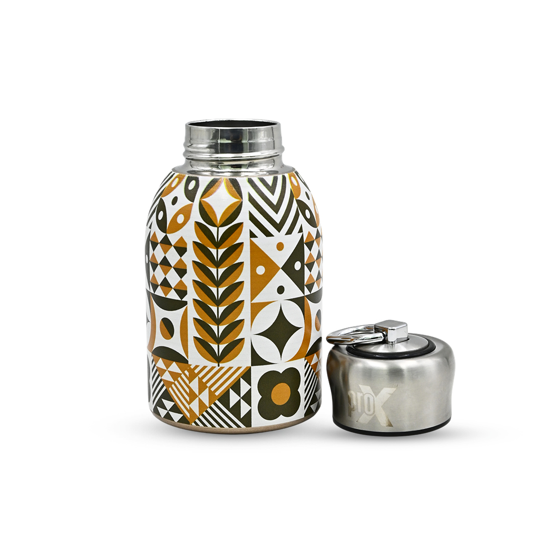 300ml High Quality SS Thermos Water Bottle – WB-2609 Square Pattern_img_2