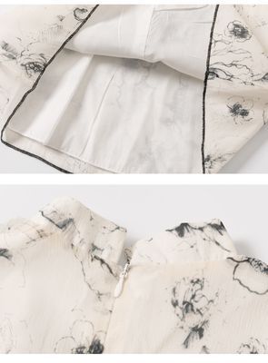 Kids Girls Summer Elegant Floral Cheongsam Style Chinese Princess Dress (1 to 6 years)_img_6