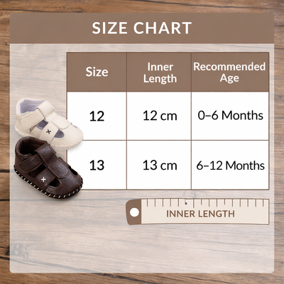 Baby Boy Breathable Faux Leather Anti-Slip Sole Toddler Sandal (0 to 12 months)_img_6