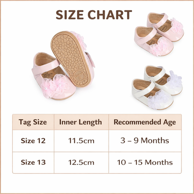 Baby Girl Floral Patent Leather Anti-Slip Sole Party Shoe (0 to 15 months)_img_4