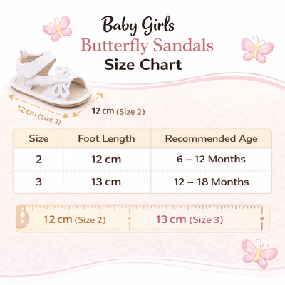Baby Girls Grasshopper Sandals – Soft Anti-Slip Summer Sandals for Infants (6-18 Months)_img_5