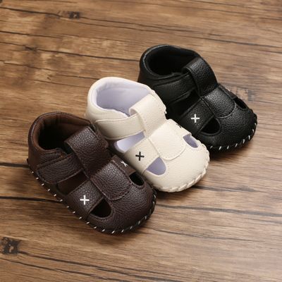 Baby Boy Breathable Faux Leather Anti-Slip Sole Toddler Sandal (0 to 12 months)_img_0