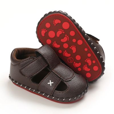 Baby Boy Breathable Faux Leather Anti-Slip Sole Toddler Sandal (0 to 12 months)_img_3