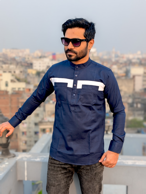 contrast cotton katua nevy blue color_img_1