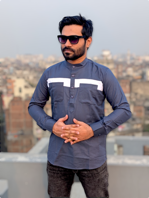 contrast cotton katua surma color