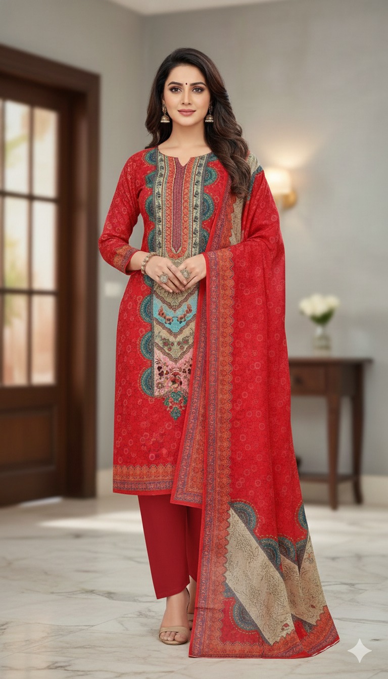 জমজম সুইস লোন প্রিমিয়াম থ্রি পিস(Unstitched)  WhatsApp/IMO: 01716-593156