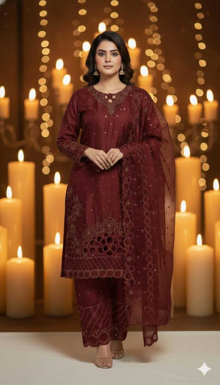 পাকিস্তানি ইন্সপায়ার্ড প্রিমিয়াম ফোর পিস