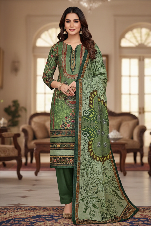 জমজম সুইস লোন প্রিমিয়াম থ্রি পিস(Unstitched)  WhatsApp/IMO: 01716-593156