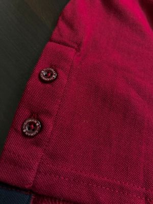 Premium Designer Icon PK Cotton Polo - Maroon_img_2