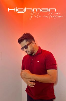 Premium Designer Icon PK Cotton Polo - Maroon