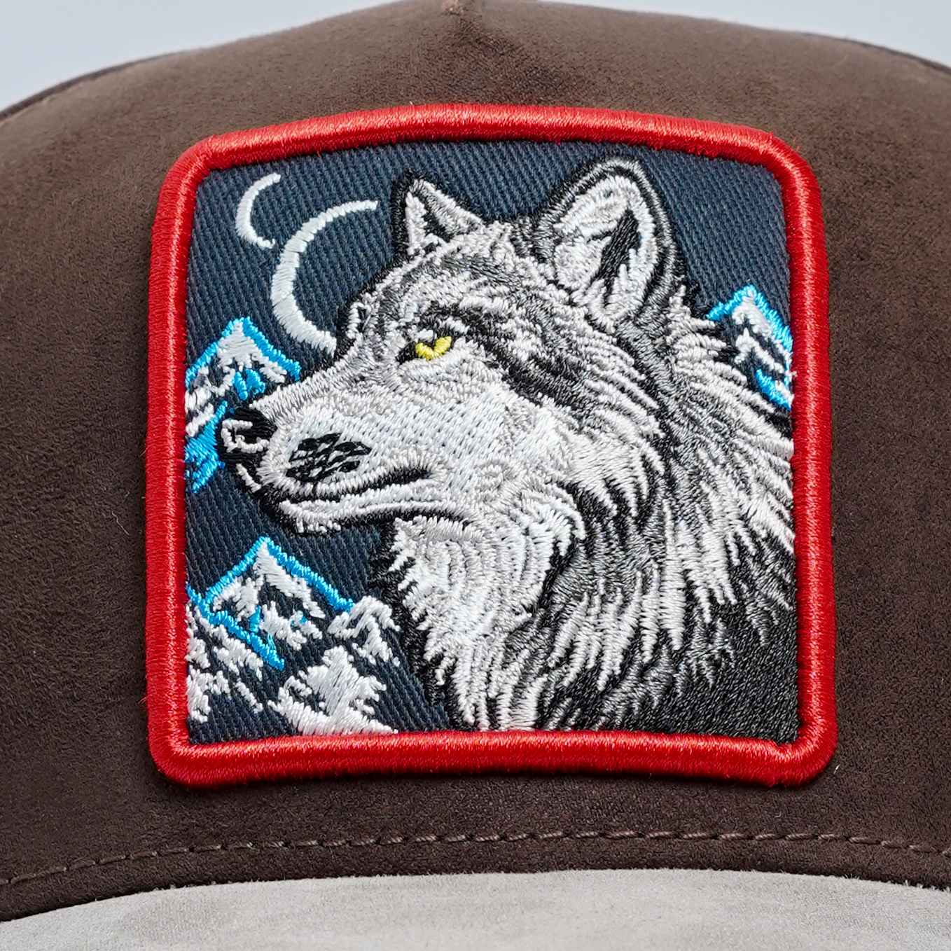 Episodes 'Wolf' High Crown Suede Cap_img_3