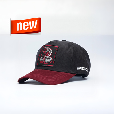 Episodes 'Cobra' High Crown Suede Cap