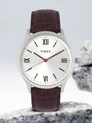 TIMEX Leather Strap Analog Watch - For Men_img_0