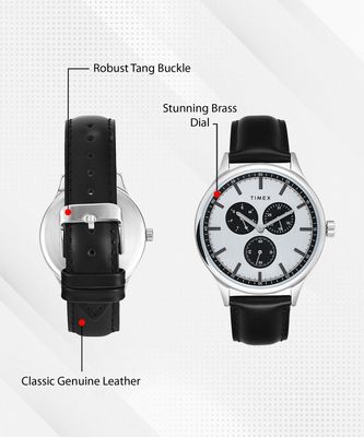 TIMEX Multi Function Silver Dial Analog Watch - For Men_img_7