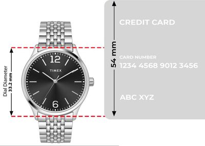 Timex Black Dial Analog Watch Unisex Male/Female_img_2