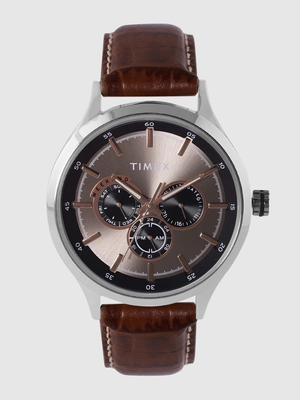 TIMEX Multi Function Chronograph Bronze Dial Analog Watch_img_5
