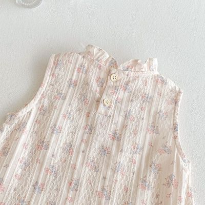 Baby Girl Floral Ruffle Soft Sleeveless Princess Party Dress (0 to 5 years) for yours ANGEL_img_6