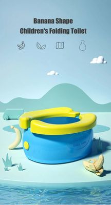 Baby Foldable Travel Potty Seat with 10PCS Garbage Bags & Storage Bag | Portable Toddler Toilet_img_4