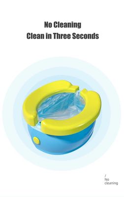 Baby Foldable Travel Potty Seat with 10PCS Garbage Bags & Storage Bag | Portable Toddler Toilet_img_5