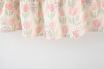 Baby Girl Bunny Soft Cotton Summer Tulip Dress (0–4 Years)_img_7