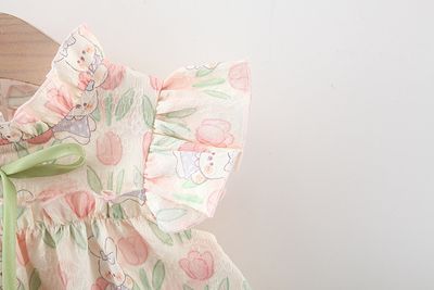 Baby Girl Bunny Soft Cotton Summer Tulip Dress (0–4 Years)_img_4