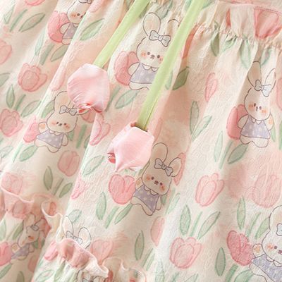 Baby Girl Bunny Soft Cotton Summer Tulip Dress (0–4 Years)_img_5