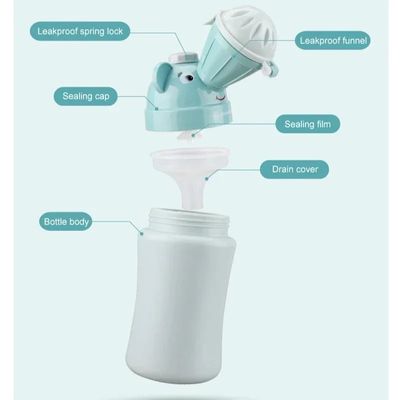 Baby  Portable Urinal Leakproof Kids Travel Outdoor Urine Bottle for Boys & Girls_img_6