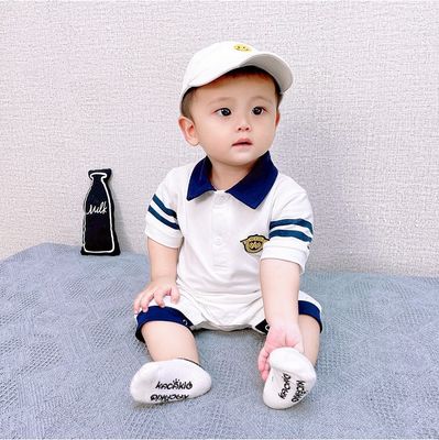 Baby Summer Cotton Sailor Romper Dress (0 to 18 months)_img_1