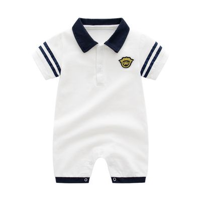Baby Summer Cotton Sailor Romper Dress (0 to 18 months)_img_2