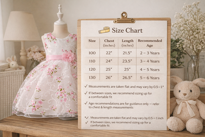 Kids Girls Floral Printed Princess Sleeveless Tulle Party Dress (2 to 6 years)_img_10