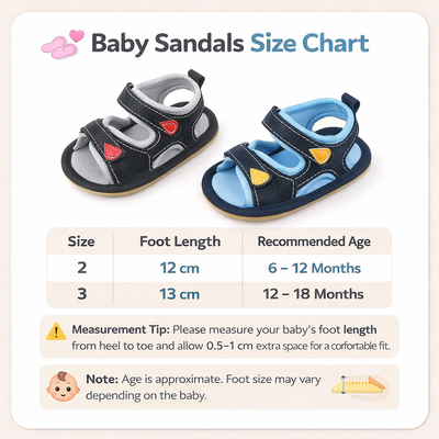 Baby Boys Summer Sandals | Soft Anti-Slip Toddler Shoes with Velcro Strap (6 to 18 months)_img_5
