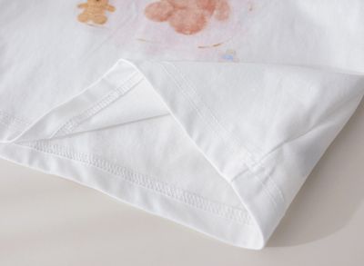 Baby Girl Bunny Print Top & Blue Check Shorts Set (1 to 6 years) for yours ANGEL_img_6