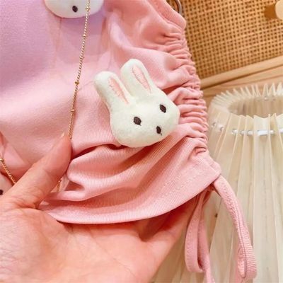 Kids Girls Summer Outfit Set Cute Duck Appliqué Top with Tulle Skirt Set (1 to 5 years) for your ANGEL_img_6