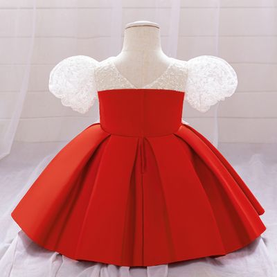 Kids Girls Luxury Red Princess Party Dress (6 months to 3 years) for your ANGEL_img_4
