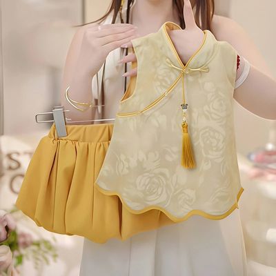 Baby Girl Floral Chinese Style Skirt Dress Set (6months to 6 years) for your ANGEL_img_2