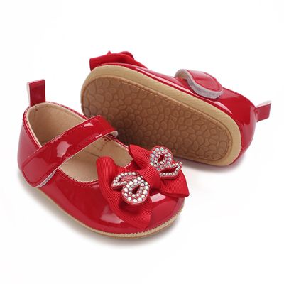 Baby Girl Rhinestone Bow Party Shoe (0 to 15 months) for ANGEL_img_4