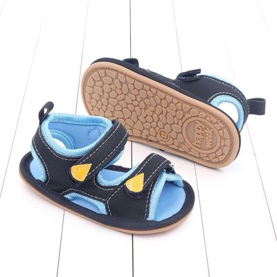 Baby Boys Summer Sandals | Soft Anti-Slip Toddler Shoes with Velcro Strap (6 to 18 months)_img_3