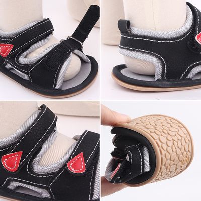 Baby Boys Summer Sandals | Soft Anti-Slip Toddler Shoes with Velcro Strap (6 to 18 months)_img_4