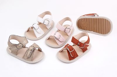 Baby Double Closure Soft Sole Anti-Slip Toddler Sandal (6-18 Months)_img_1