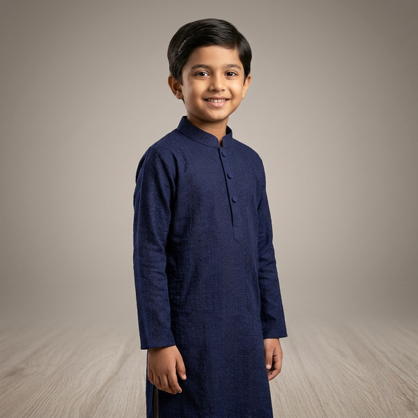 Kids Boy Premium Elegant Embroidered EID Panjabi (8 to 10 years)