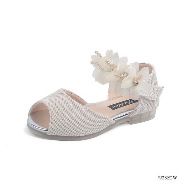 Kids Girls Flower Princess Sandal – Soft Comfortable Party Shoes for Baby Girls (1.5