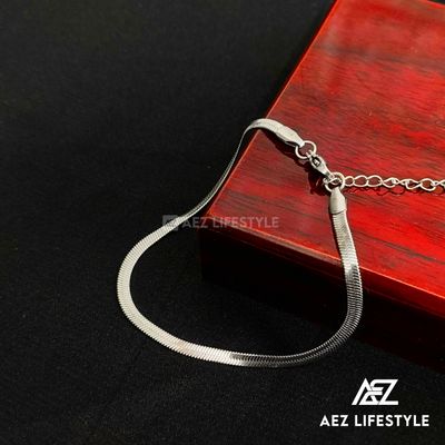 Flat Snake Bracelet (Silver Edition)_img_0