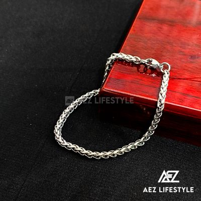 4mm Men's Keel Bracelet (Silver Edition)_img_0