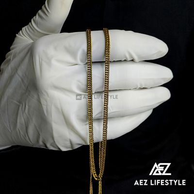 3mm Cuban Link Neck Chain Golden Edition_img_0