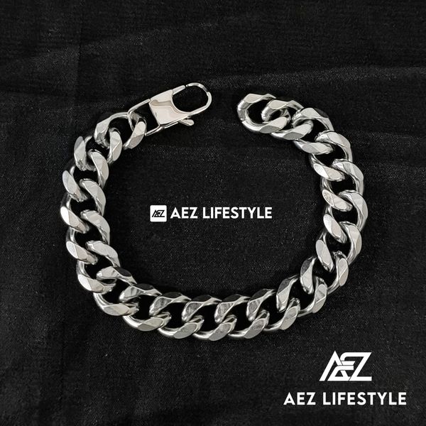 Titan Cuban Bracelet Silver Edition
