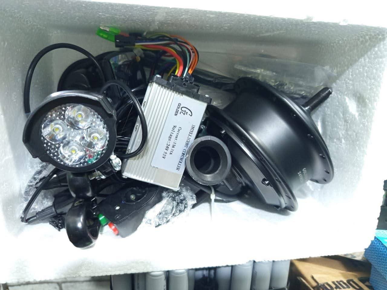 24 volt 250 watt hub motor kit set for conversion electric cycle_img_1