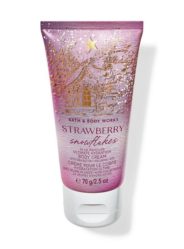 Bath & Body Works Ultimate Hydration Body Cream – Strawberry Snowflakes