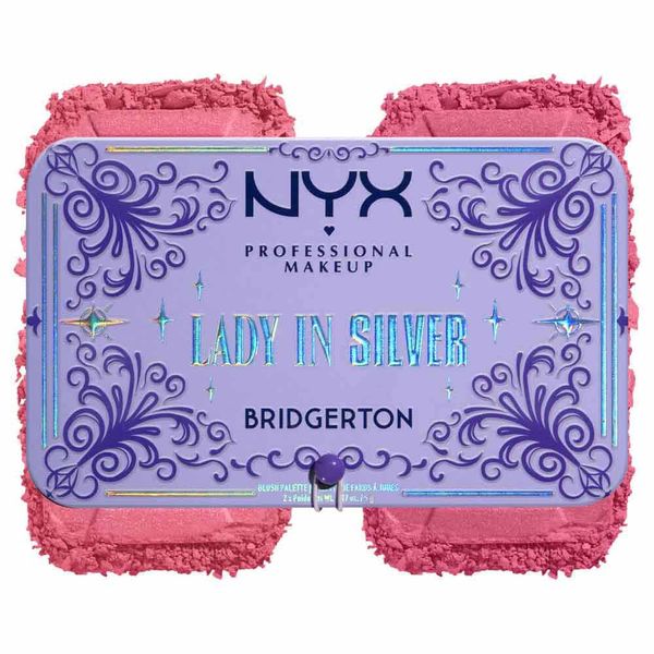 NYX Professional Makeup Lady in Silver Blush Palette – Bridgerton Collection