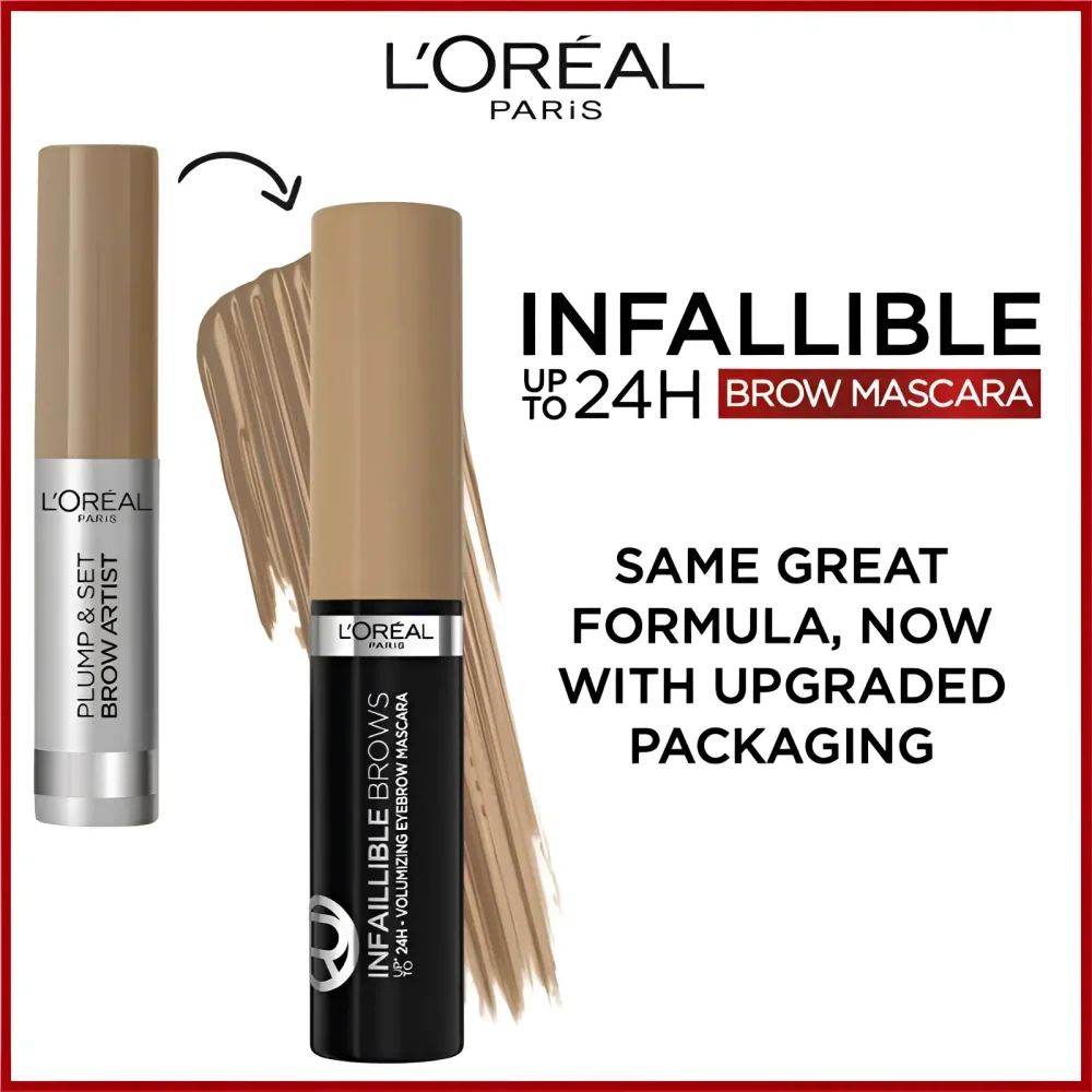 L’Oréal Paris Plump & Set Brow Artist Brow Gel – Transparent_img_2