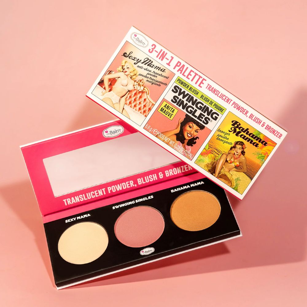 The Balm 3-In-1 Palette – Translucent Powder, Blush & Bronzer_img_1